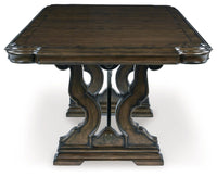 Thumbnail for Maylee - Dark Brown - Dining Extension Table - Tony's Home Furnishings
