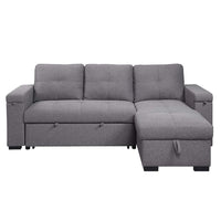 Thumbnail for Jacop - Sectional Sofa - Dark Gray Fabric - Tony's Home Furnishings