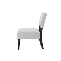 Thumbnail for Bryson - Chair & Table - Dove Gray Velvet & Black - Tony's Home Furnishings