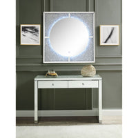 Noralie - Accent Table - Pearl Silver - Wood - 32
