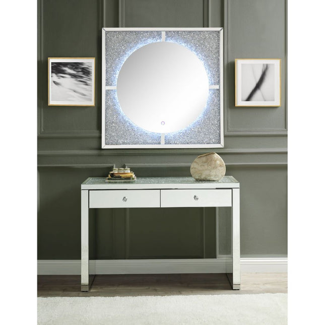 Nowles - Wall Decor - Mirrored & Faux Stones - 39" - Tony's Home Furnishings