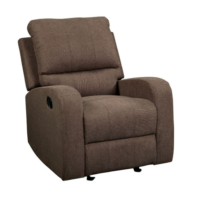 Livino - Recliner - Brown Fabric - Tony's Home Furnishings