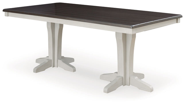 Darborn - Gray / Brown - Dining Table - Tony's Home Furnishings