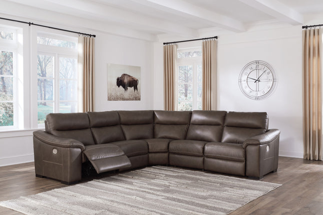 Salvatore - Power Reclining Sectional - Tony's Home Furnishings