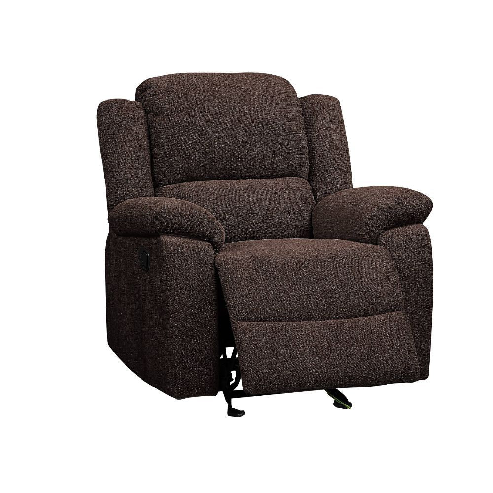 Madden - Glider Recliner - Brown Chenille - Tony's Home Furnishings
