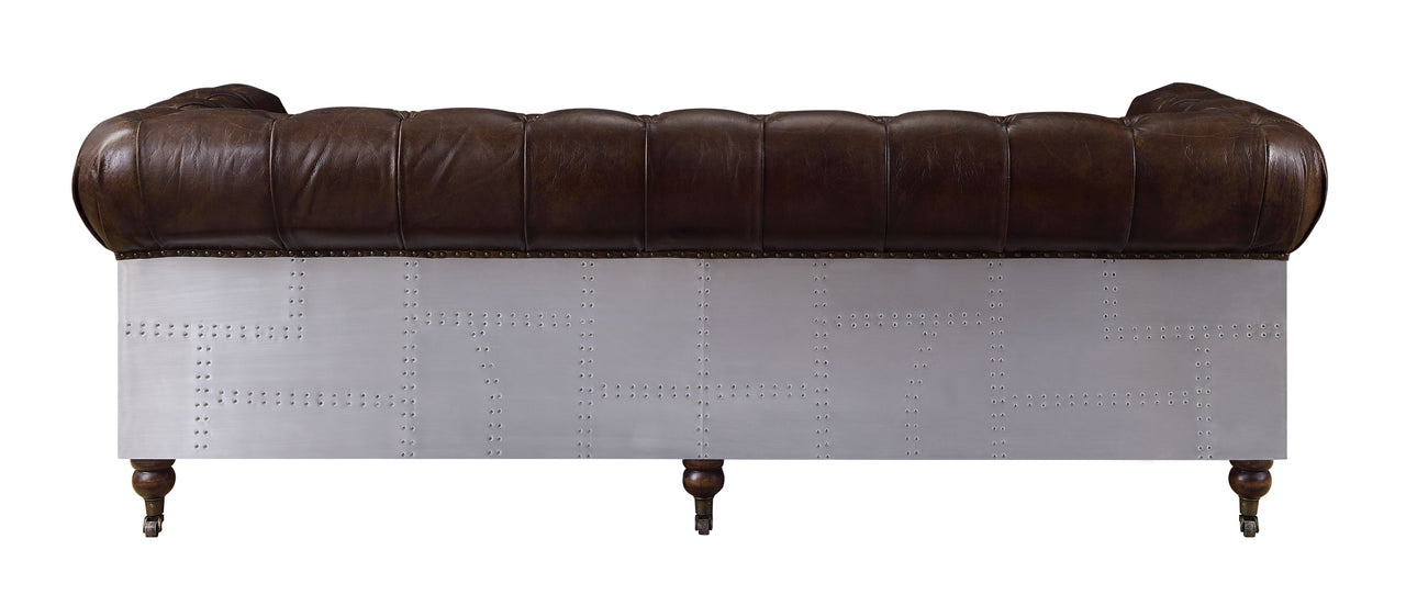 Aberdeen - Sofa - Vintage Brown Top Grain Leather - Tony's Home Furnishings
