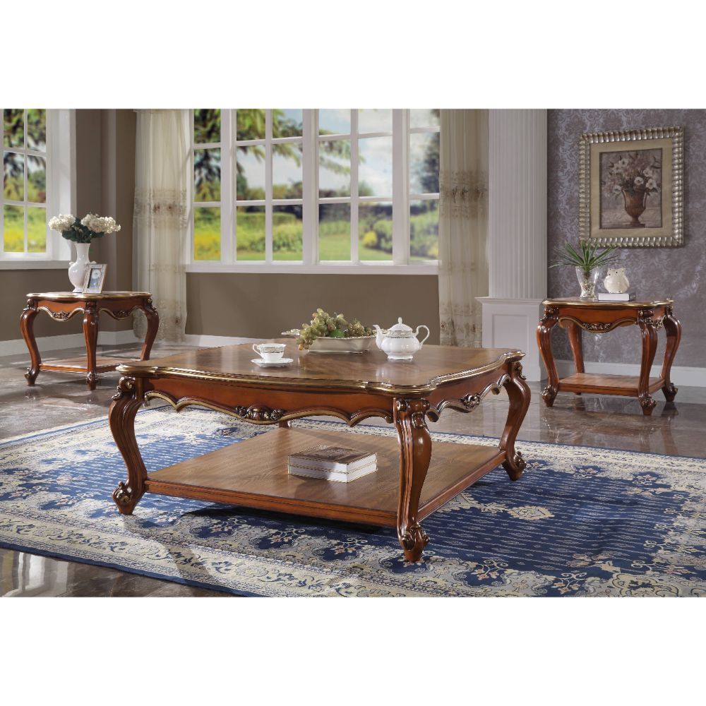 Picardy - Coffee Table - Vintage Cherry Oak - Tony's Home Furnishings