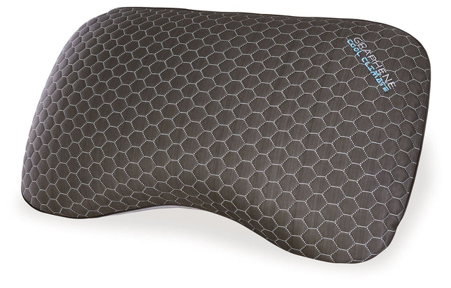 Zephyr 2.0 - Graphene Curve Pillow - Tony's Home Furnishings