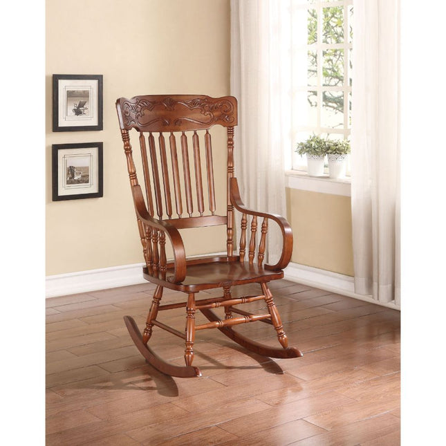 Kloris - Rocking Chair - Tobacco - 45" - Tony's Home Furnishings