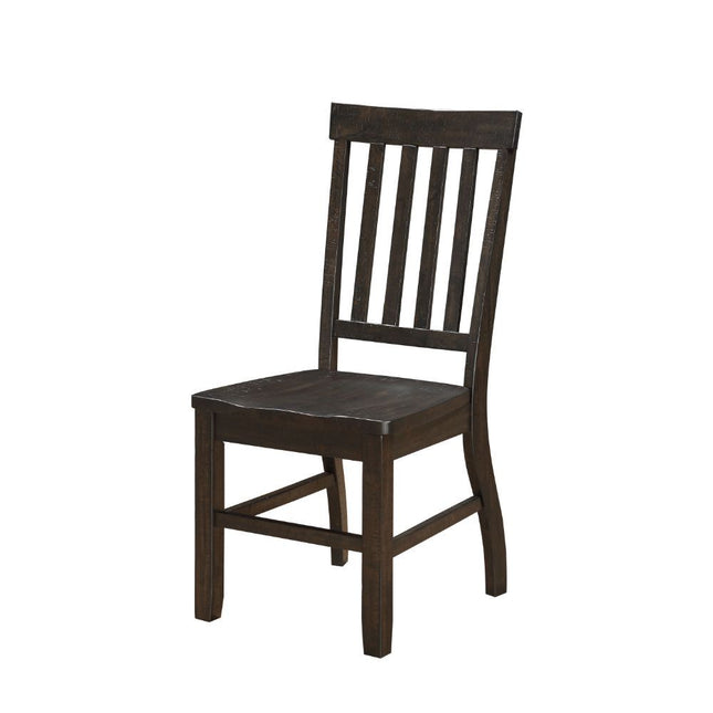 Maisha - Side Chair (Set of 2) - Rustic Walnut - Tony's Home Furnishings