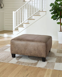 Thumbnail for Navi - Fossil - Oversized Accent Ottoman - Tony's Home Furnishings