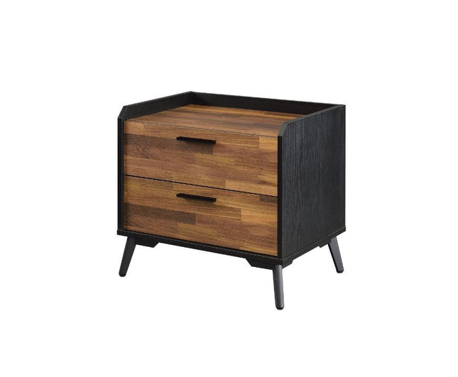 Jiranty - Accent Table - Walnut & Black Finish - Tony's Home Furnishings