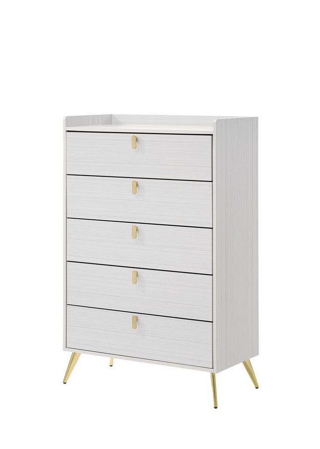 Zeena - Chest - White Finish - Tony's Home Furnishings