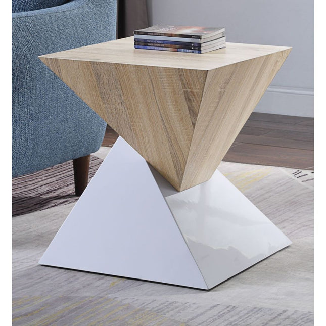 Otith - Night Table - White High Gloss - 21" - Tony's Home Furnishings