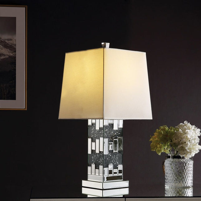 Noralie - Table Lamp - Mirrored - 30" - Tony's Home Furnishings