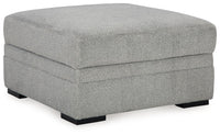 Thumbnail for Casselbury - Cement - Ottoman With Storage - Tony's Home Furnishings