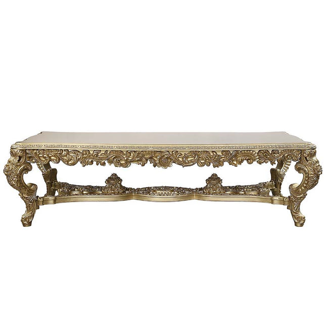 Bernadette - Dining Table - Gold Finish - 31" - Tony's Home Furnishings