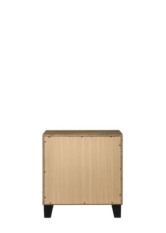 Morales - Nightstand - Rustic Oak Finish - Tony's Home Furnishings