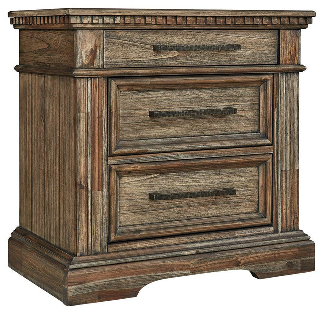 Markenburg - Brown - Three Drawer Night Stand Signature Design by Ashley® Yakima WA