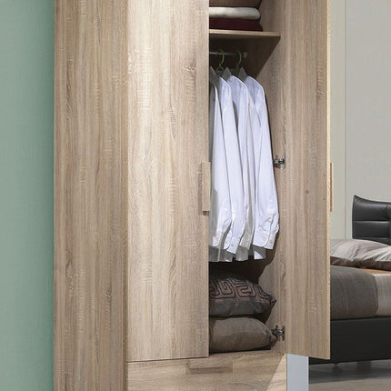 Odella - Wardrobe - Light Oak - Tony's Home Furnishings