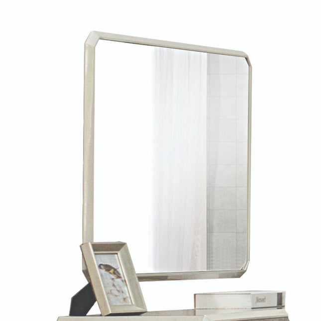 Kordal - Mirror - Vintage Beige PU - Tony's Home Furnishings