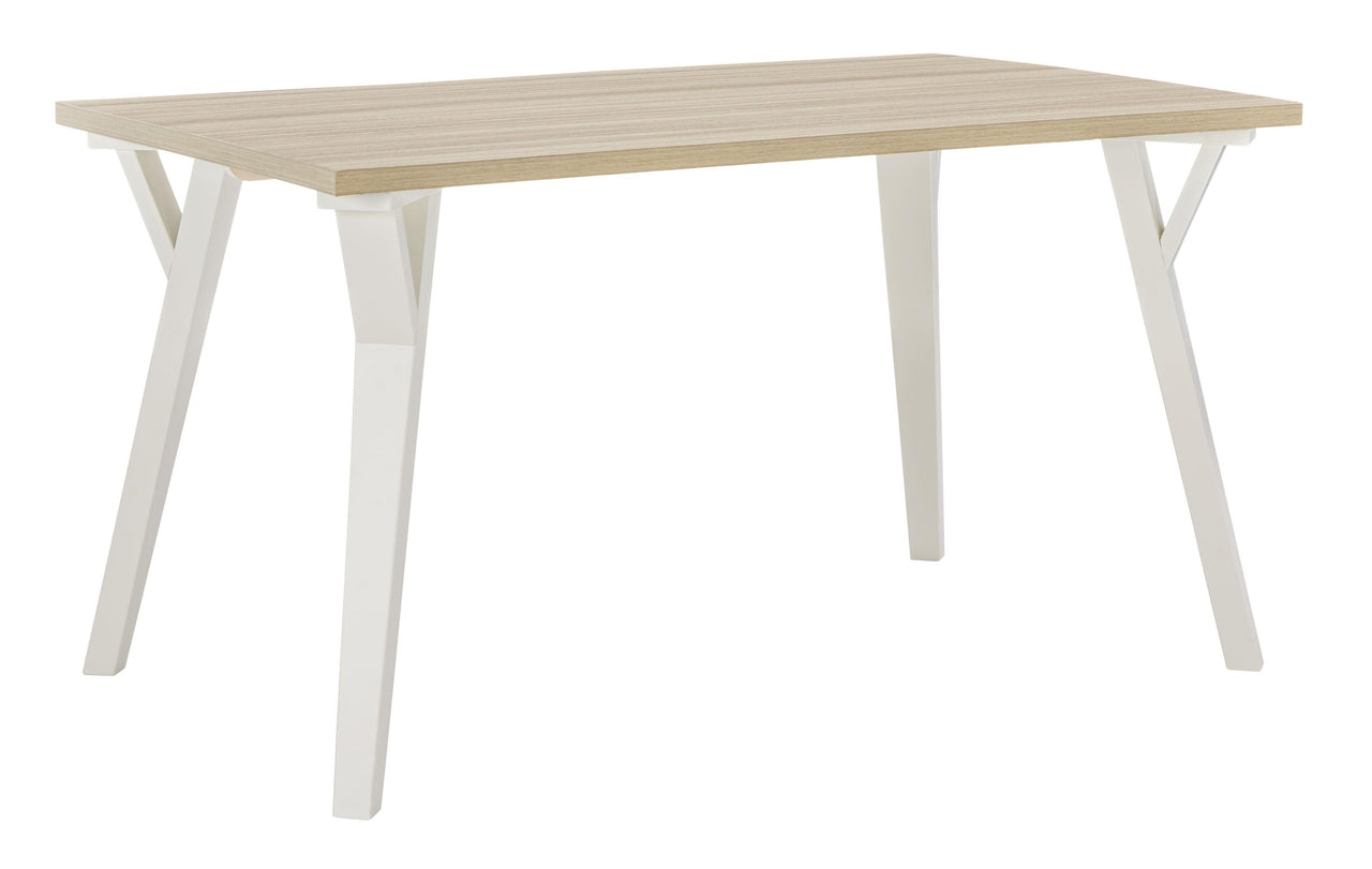 Grannen - White - Rectangular Dining Room Table Tony's Home Furnishings Furniture. Beds. Dressers. Sofas.
