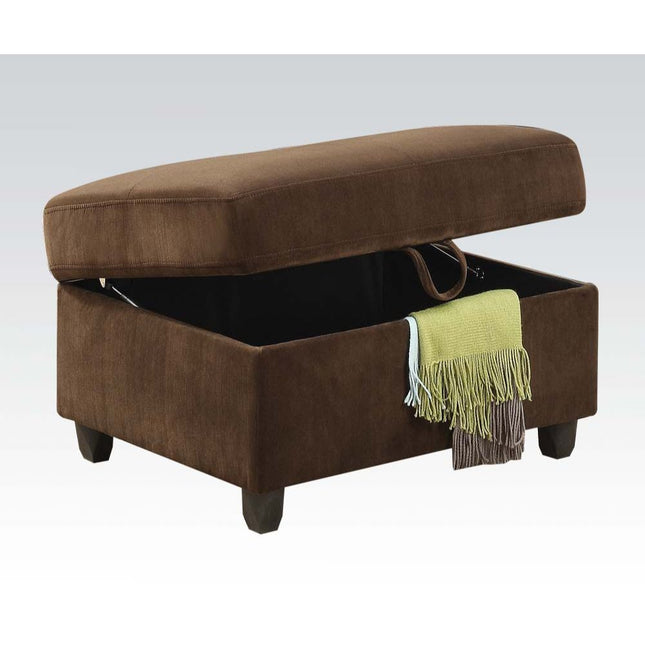 Belville - Ottoman w/Storage - Tony's Home Furnishings