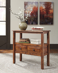 Thumbnail for Abbonto - Warm Brown - Accent Table - Tony's Home Furnishings