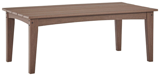 Emmeline - Brown - Rectangular Cocktail Table Signature Design by Ashley® Yakima WA