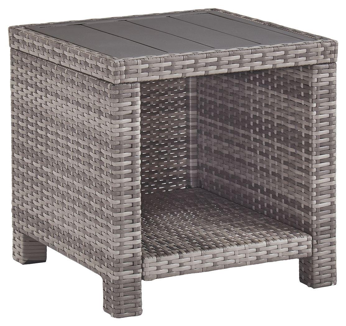 Salem - Gray - Square End Table Tony's Home Furnishings Furniture. Beds. Dressers. Sofas.