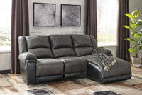 Thumbnail for Nantahala - Reclining Sectional With Chaise - Tony's Home Furnishings
