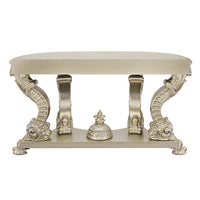 Sorina - End Table - Antique Gold Finish - 36