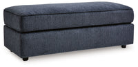 Thumbnail for Albar Place - Cobalt - Oversized Accent Ottoman - Tony's Home Furnishings
