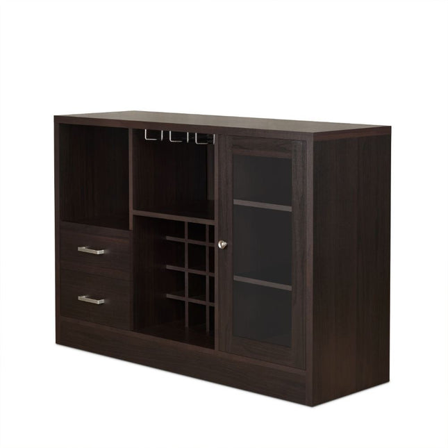 Hazen - Server - Espresso - 33" - Tony's Home Furnishings