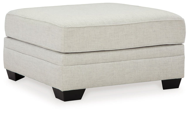 Huntsworth - Dove Gray - Oversized Accent Ottoman Signature Design by Ashley® 