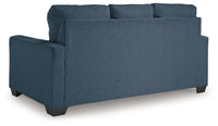 Thumbnail for Rannis - Navy - Full Sofa Sleeper Tony's Home Furnishings Furniture. Beds. Dressers. Sofas.