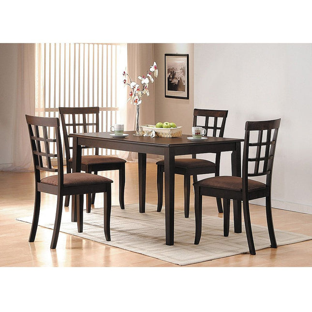 Cardiff - Dining Table - Dark Brown - 48" - Tony's Home Furnishings