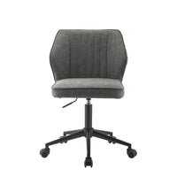 Thumbnail for Pakuna - Office Chair - Vintage Gray PU & Black - Tony's Home Furnishings