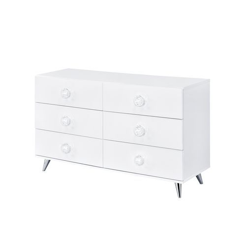 Perse - Dresser - White Finish - Tony's Home Furnishings