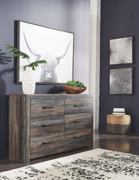 Thumbnail for Drystan - Dresser, Mirror, Bookcase Bed Set - Tony's Home Furnishings