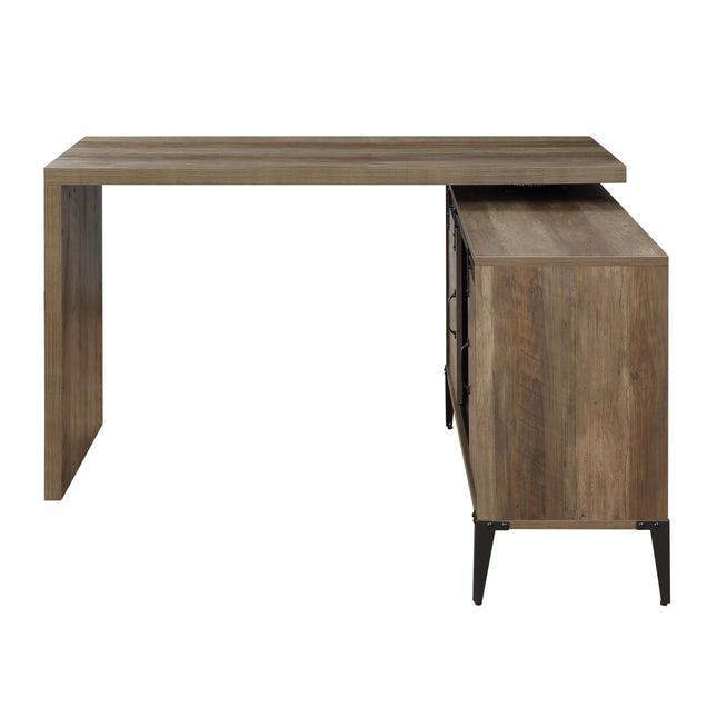 Zakwani - Writing Desk - Rustic Oak - Tony's Home Furnishings