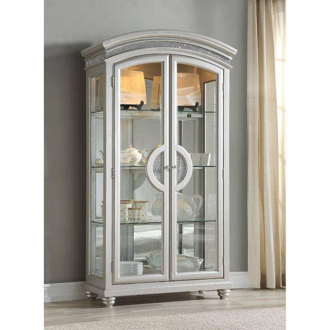 Maverick - Curio - Platinum - Tony's Home Furnishings