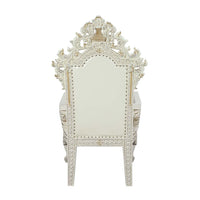 Thumbnail for Adara - Dining Chair (Set of 2) - White PU & Antique White Finish - Tony's Home Furnishings