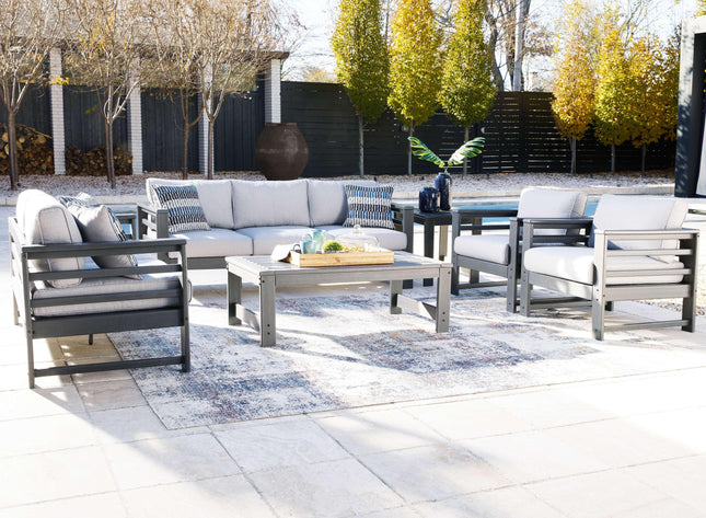 Amora - Charcoal Gray - 6 Pc. - Lounge Set Signature Design by Ashley® Yakima WA