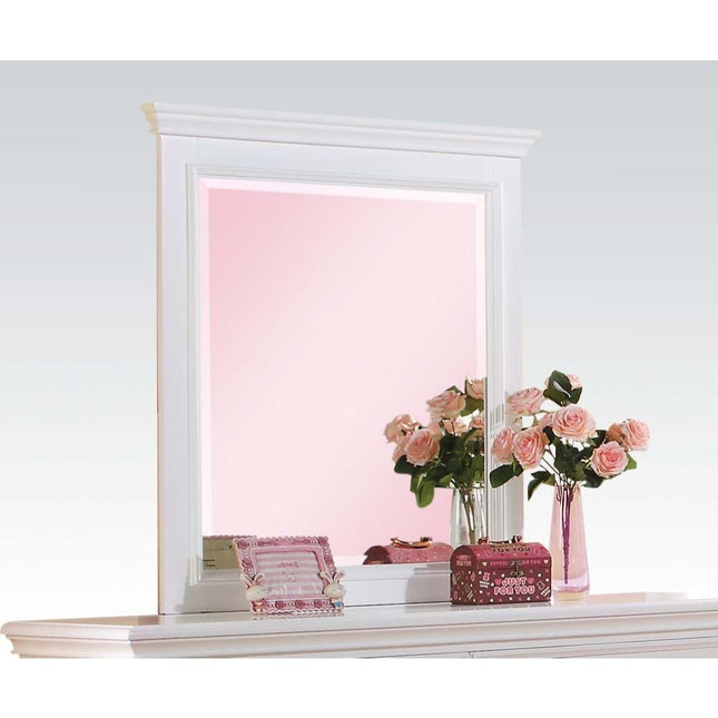 Lacey - Mirror - White - Tony's Home Furnishings