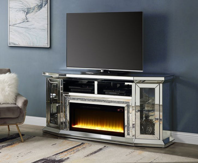 Noralie - TV Stand - Mirrored - 32" - Tony's Home Furnishings