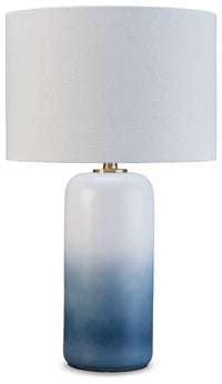 Thumbnail for Lemrich - White - Ceramic Table Lamp Tony's Home Furnishings Furniture. Beds. Dressers. Sofas.