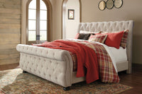 Thumbnail for Willenburg - Upholstered Bed Tony's Home Furnishings Furniture. Beds. Dressers. Sofas.