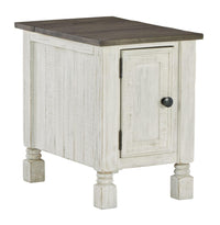 Thumbnail for Havalance - White / Gray - Chair Side End Table Tony's Home Furnishings Furniture. Beds. Dressers. Sofas.