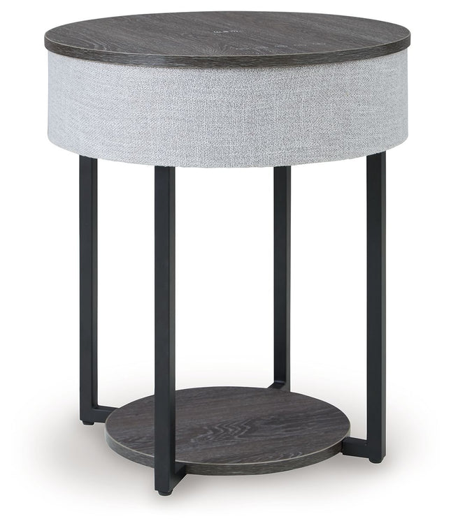 Sethlen - Gray / Black - Accent Table - Tony's Home Furnishings